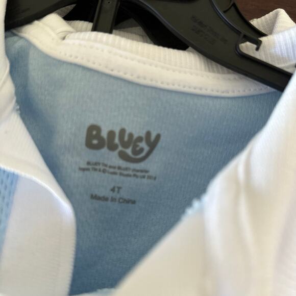 Bluey Toddler Boys Short Sleeve Polo Top and Shorts Set, 2-Piece - Picture 3 of 3